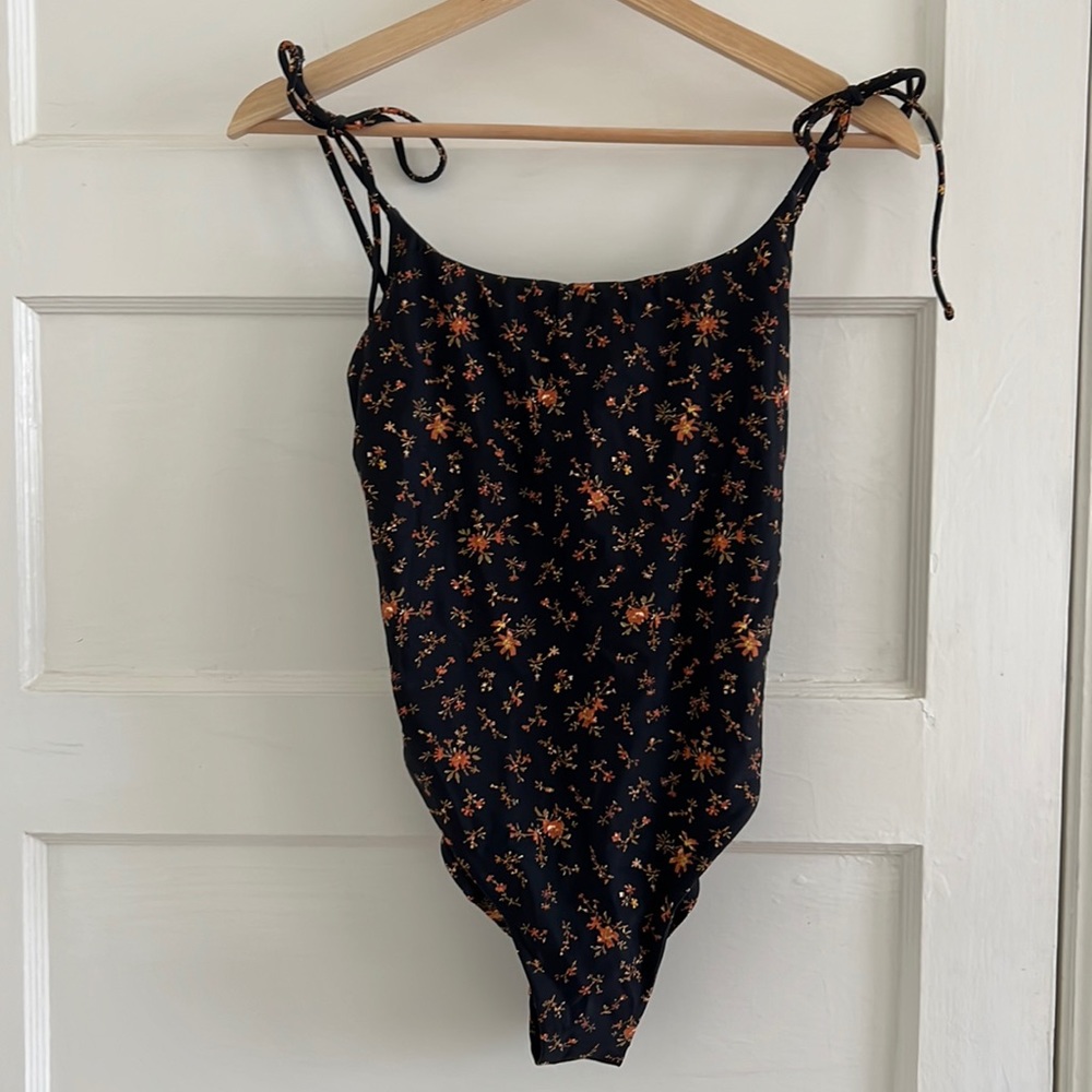 Madewell scoop back one piece bathing suit